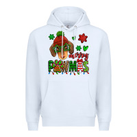 White merry pawmas christmas dachshund Premium Hoodie - Jasminsmagicworld