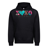 Black xoxo hugs and kisses valentines day Urban Hoodie - AdoDesignShop