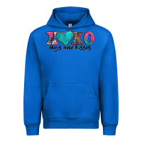Cobalt xoxo hugs and kisses valentines day Urban Hoodie - AdoDesignShop