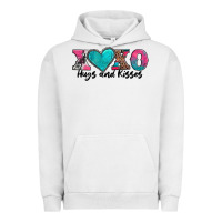 Xoxo Hugs And Kisses Valentines Day Urban Hoodie | Teevron