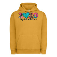 Pigment Peanut Butter xoxo hugs and kisses valentines day Urban Hoodie - AdoDesignShop
