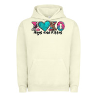 Pigment Pistachio xoxo hugs and kisses valentines day Urban Hoodie - AdoDesignShop