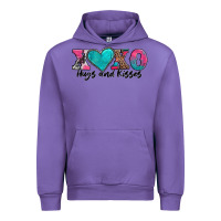 Tulip xoxo hugs and kisses valentines day Urban Hoodie - AdoDesignShop