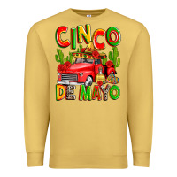 Antique Gold cinco de mayo truck Premium Sweatshirt - Zillion Design Studio