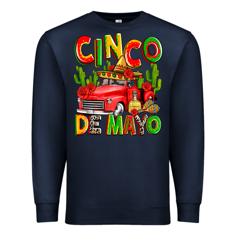Cinco De Mayo Truck Premium Sweatshirt by Zillion Design Studio | Teevron