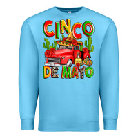 Ocean Blue cinco de mayo truck Premium Sweatshirt - Zillion Design Studio