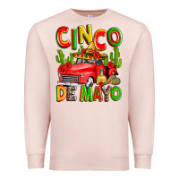 Pale Pink cinco de mayo truck Premium Sweatshirt - Zillion Design Studio