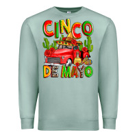 Seafoam cinco de mayo truck Premium Sweatshirt - Zillion Design Studio