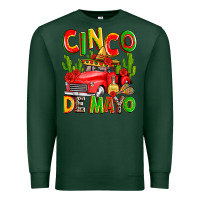 Sports Green cinco de mayo truck Premium Sweatshirt - Zillion Design Studio