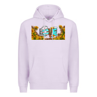Lilac western love nurse sunflower libbey cu Premium Hoodie - BundleAndBundleShop