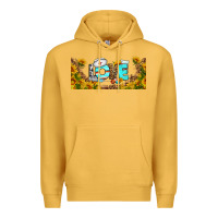 Mustard western love nurse sunflower libbey cu Premium Hoodie - BundleAndBundleShop