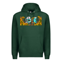 Sports Green western love nurse sunflower libbey cu Premium Hoodie - BundleAndBundleShop