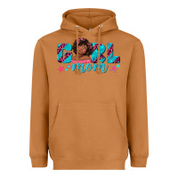 Meerkat girl mom afro black girl Heavyweight Hoodie - texasbilliewilder