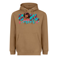 Toasted Coconut girl mom afro black girl Heavyweight Hoodie - texasbilliewilder