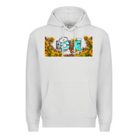Dove Grey western love nurse sunflower libbey cu Premium Hoodie - BundleAndBundleShop