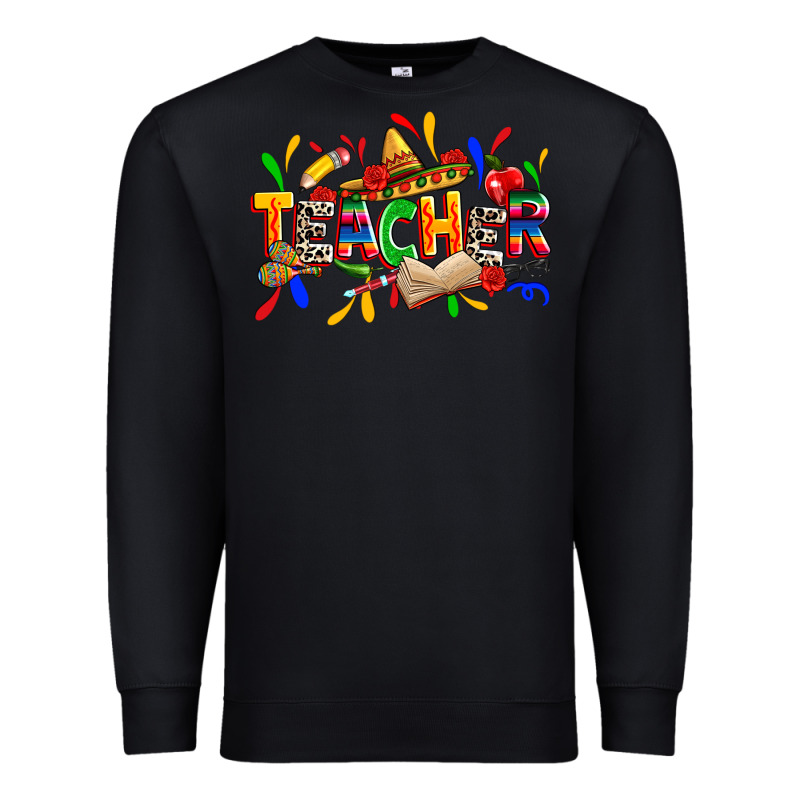 Cinco De Mayo Teacher Premium Sweatshirt by Zillion Design Studio | Teevron