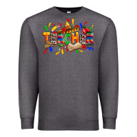 Charcoal Heather cinco de mayo teacher Premium Sweatshirt - Zillion Design Studio