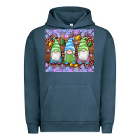 Pigment Midnight Navy easter gnome egg tumbler Urban Hoodie - Artiststas
