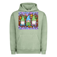 Pigment Oil Green easter gnome egg tumbler Urban Hoodie - Artiststas