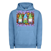 Pigment Pebble Blue easter gnome egg tumbler Urban Hoodie - Artiststas
