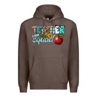 Coffee teacher squad Premium Hoodie - BundleAndBundleShop