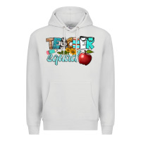 Dove Grey teacher squad Premium Hoodie - BundleAndBundleShop