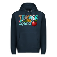 Navy teacher squad Premium Hoodie - BundleAndBundleShop