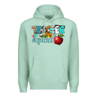 Seafoam teacher squad Premium Hoodie - BundleAndBundleShop