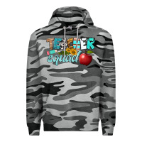 Slate Camo teacher squad Premium Hoodie - BundleAndBundleShop