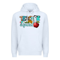 White teacher squad Premium Hoodie - BundleAndBundleShop