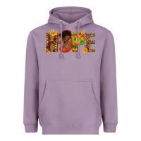 Lavender hope afro Heavyweight Hoodie - texasbilliewilder