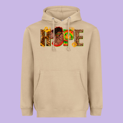 Heavyweight Hoodie hope afro