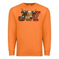 Carrot christmas joy cow Premium Sweatshirt - RanaPortraitStore