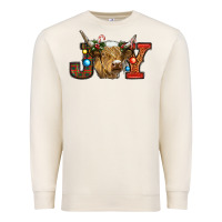 Sandshell christmas joy cow Premium Sweatshirt - RanaPortraitStore