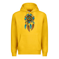 Lemon dreamer catcher sunflower Premium Hoodie - JahusDesignShop