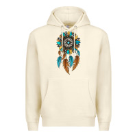 Sandshell dreamer catcher sunflower Premium Hoodie - JahusDesignShop