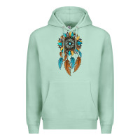 Seafoam dreamer catcher sunflower Premium Hoodie - JahusDesignShop
