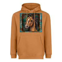 Meerkat western horse Heavyweight Hoodie - Zillion Design Studio