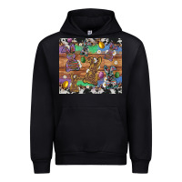 Black easter bunny egg cowhide leopard Urban Hoodie - Artiststas