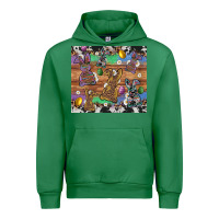Emerald easter bunny egg cowhide leopard Urban Hoodie - Artiststas