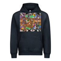 Navy easter bunny egg cowhide leopard Urban Hoodie - Artiststas