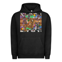 Pigment Black easter bunny egg cowhide leopard Urban Hoodie - Artiststas