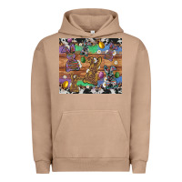 Pigment Burro easter bunny egg cowhide leopard Urban Hoodie - Artiststas