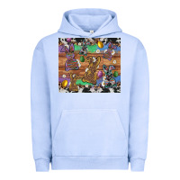 Pigment Grape Ice easter bunny egg cowhide leopard Urban Hoodie - Artiststas