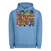 Pigment Pebble Blue easter bunny egg cowhide leopard Urban Hoodie - Artiststas