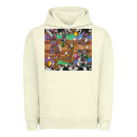 Pigment Pistachio easter bunny egg cowhide leopard Urban Hoodie - Artiststas