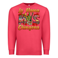 Cardinal La Mama mas Chingona Premium Sweatshirt - texasbilliewilder