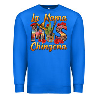True Royal La Mama mas Chingona Premium Sweatshirt - texasbilliewilder