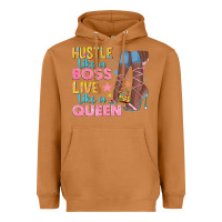 Meerkat hustle like a boss live like a queen Heavyweight Hoodie - texasbilliewilder