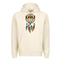 Tofu dreamer catcher bull skull Premium Hoodie - JahusDesignShop